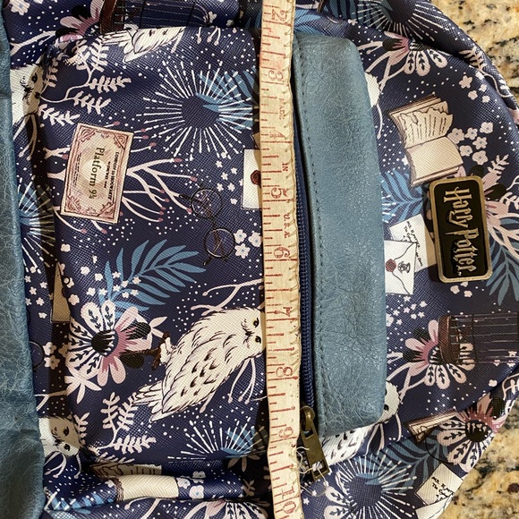 Warner Bros. Blue and White Harry Potter Backpack - Picture 3 of 7